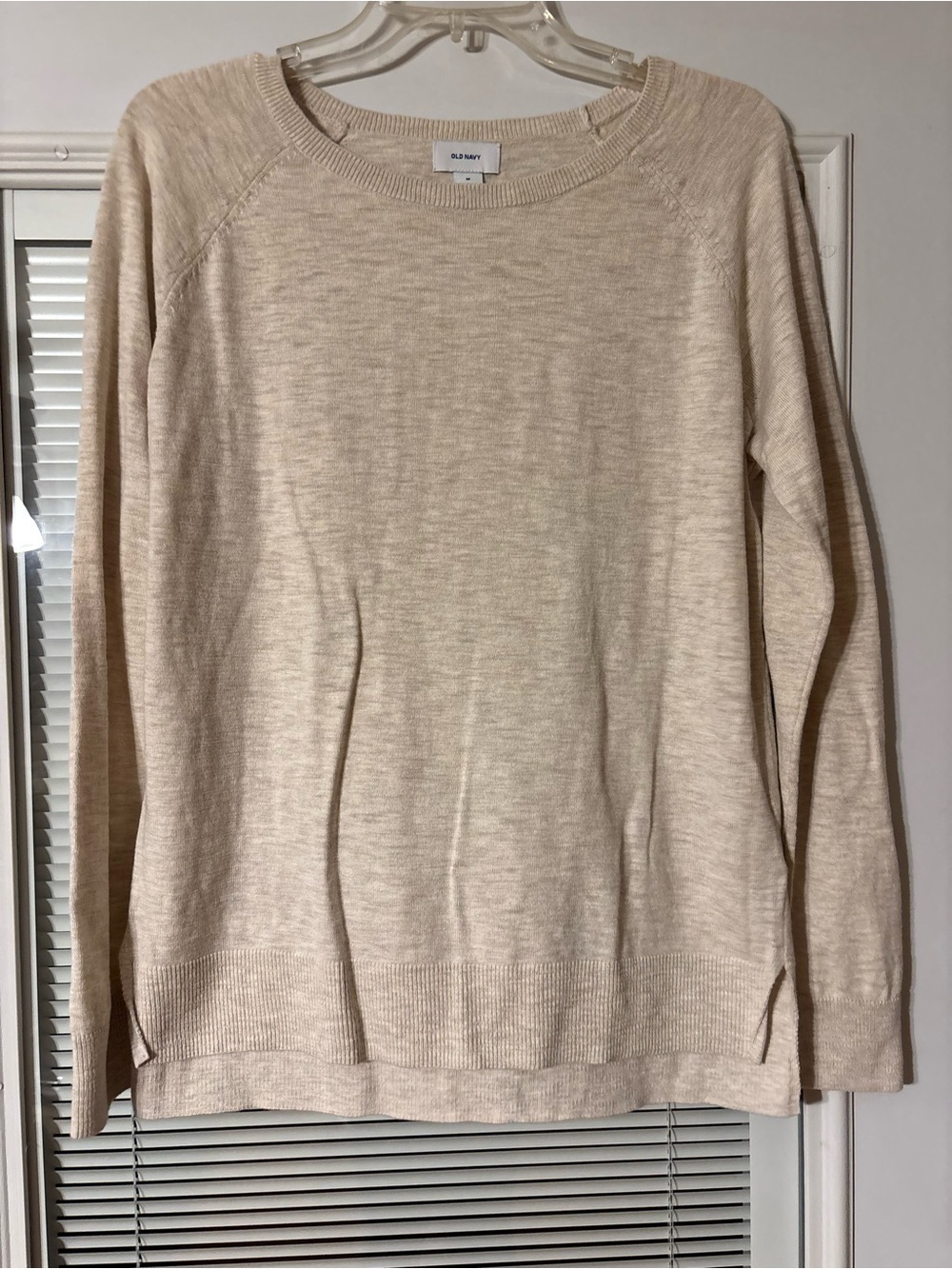 Old Navy Cream Crewneck Sweater